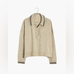 Madewell merino polo sweater